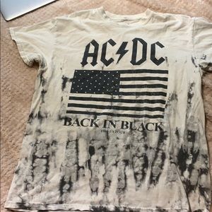 1980 AC/DC band tee